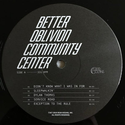 Better Oblivion Community Center - Better Oblivion Community Center (LP) Dead Oceans Vinyl 656605148816