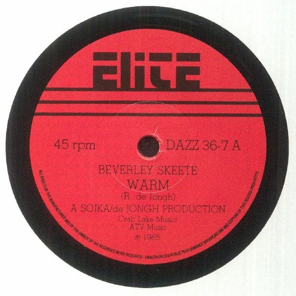 Beverley Skeete - Warm (7") Mr Bongo Vinyl 7119691282176