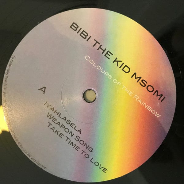 Bibi Msomi - Colours Of The Rainbow  (LP) Jordan Valley Records Vinyl