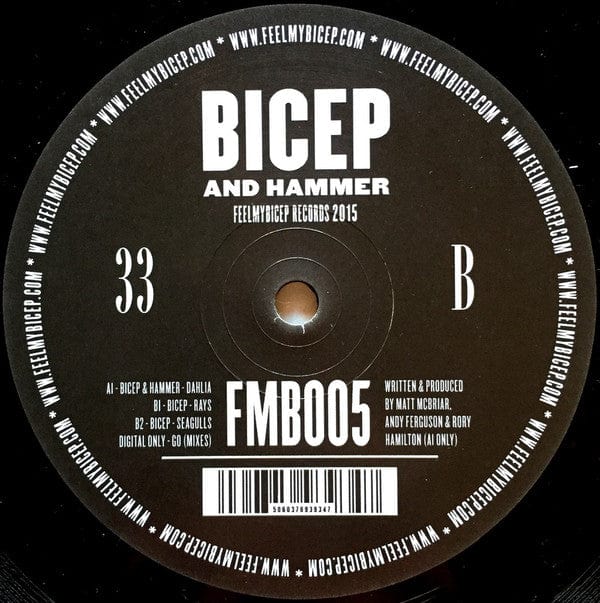 Bicep And Hammer - Dahlia (12") Feel My Bicep Vinyl 5060376939347