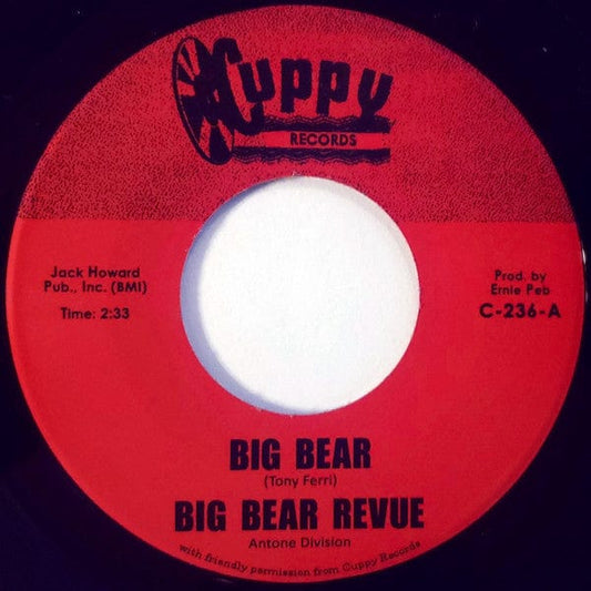 Big Bear Revue - Big Bear (7") Tramp Records Vinyl