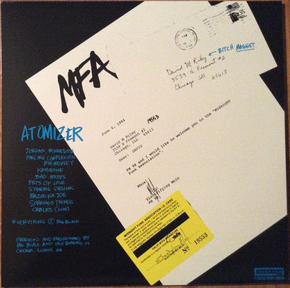 Big Black - Atomizer (LP) Touch And Go Vinyl 036172079315