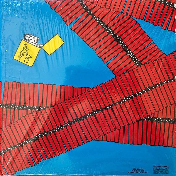 Big Black – Bulldozer (12", Touch And Go, 2013) Back Cover