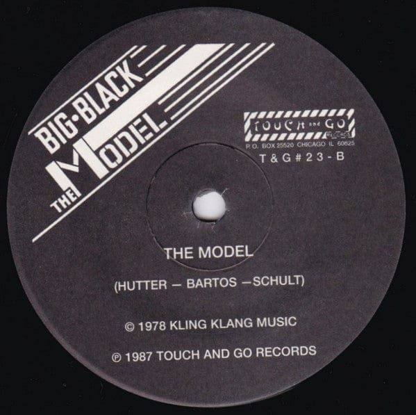 Big Black - He's A Whore (7") Touch And Go Vinyl 036172072378