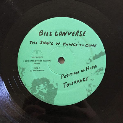 Bill Converse - The Shape Of Things To Come (2xLP, Album) Dark Entries