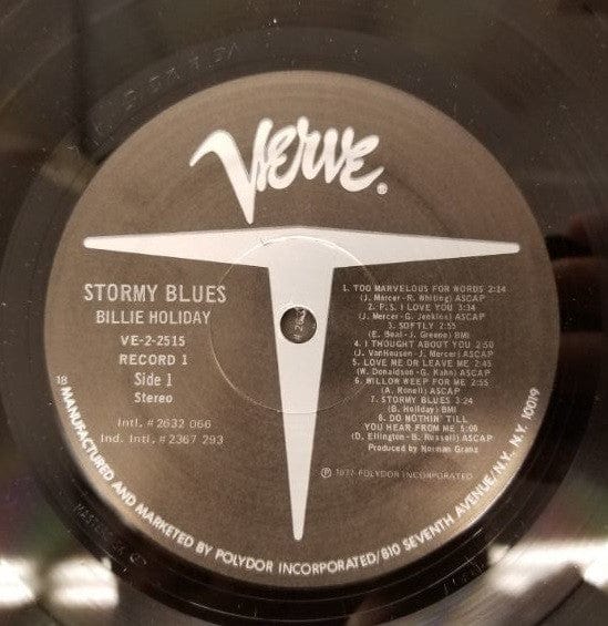 Billie Holiday - Stormy Blues on Verve Records at Further Records