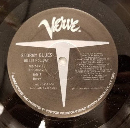 Billie Holiday - Stormy Blues on Verve Records at Further Records