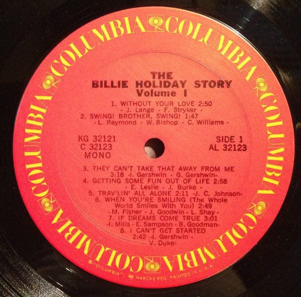 Billie Holiday - The Billie Holiday Story Volume I on Columbia at Further Records