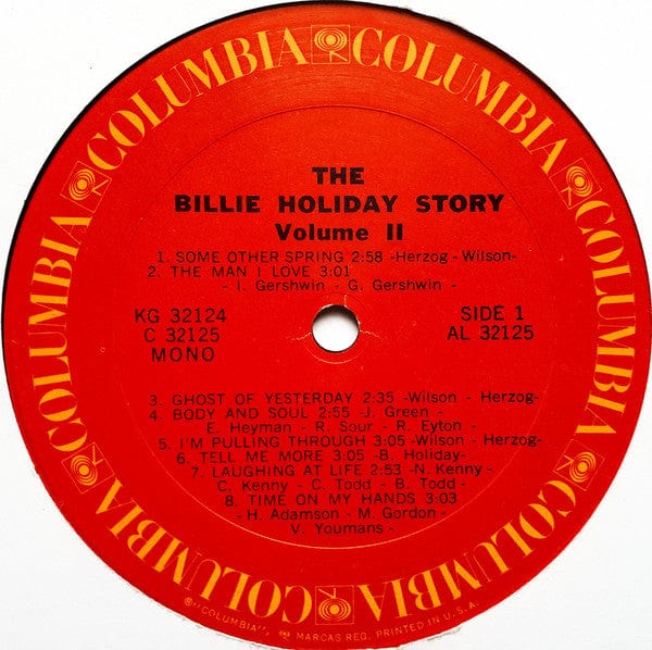 Billie Holiday - The Billie Holiday Story Volume II on Columbia at Further Records