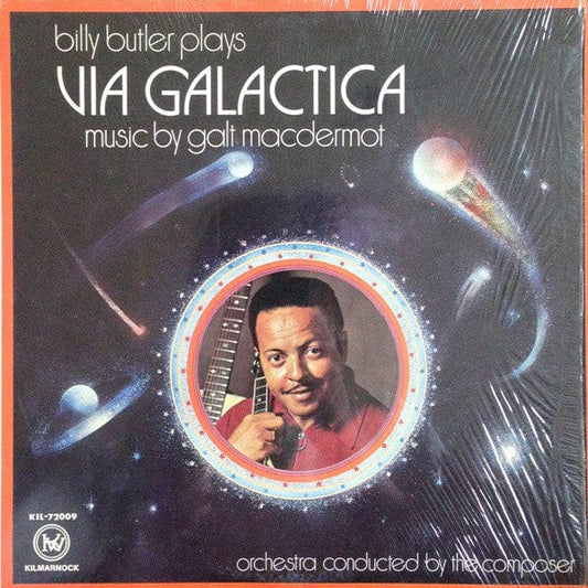 Billy Butler (3) - Billy Butler Plays Via Galactica (LP, Album) Kilmarnock