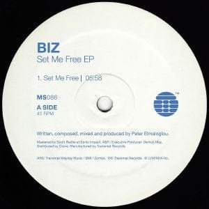 Biz E - Set Me Free EP (12") Transmat Vinyl