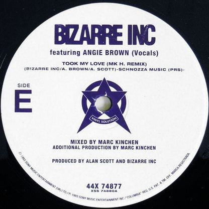 Bizarre Inc - Took My Love (3x12", Single, DJ ) Vinyl Solution, Columbia