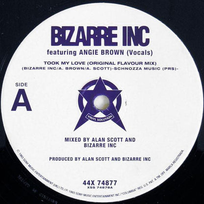 Bizarre Inc - Took My Love (3x12", Single, DJ ) Vinyl Solution, Columbia