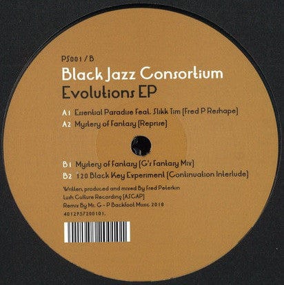 Black Jazz Consortium - Evolutions EP (12", EP) Perpetual Sound (2)