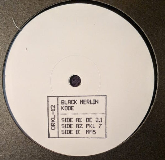 Black Merlin - Kode (12") Die Orakel Vinyl