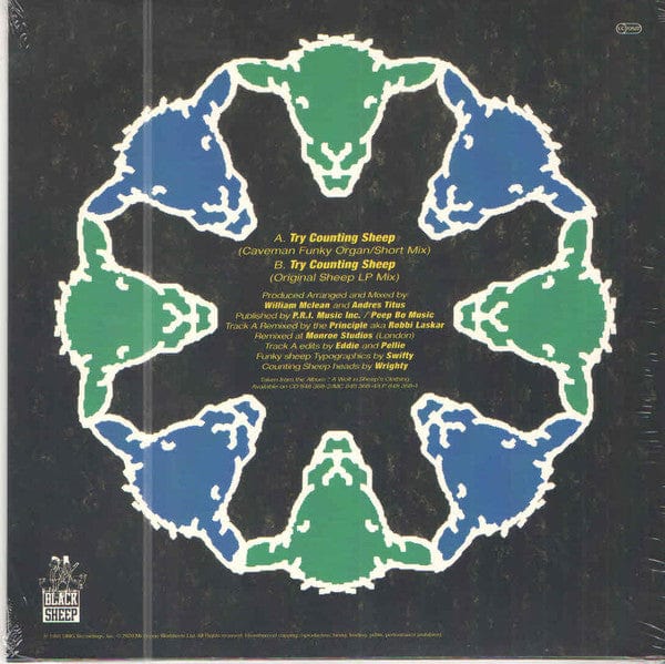 Black Sheep - Try Counting Sheep (7") Mr Bongo Vinyl 7119691267678