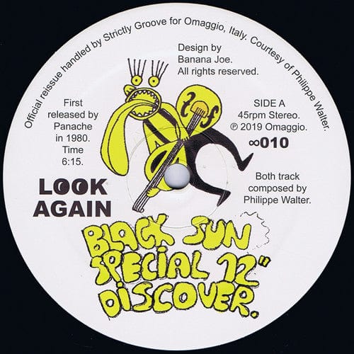 Black Sun (7) - Special 12" Disco Version (12") Omaggio Vinyl