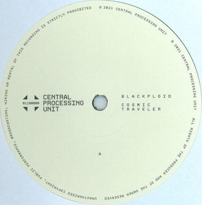 Blackploid - Cosmic Traveler (12") Central Processing Unit Vinyl