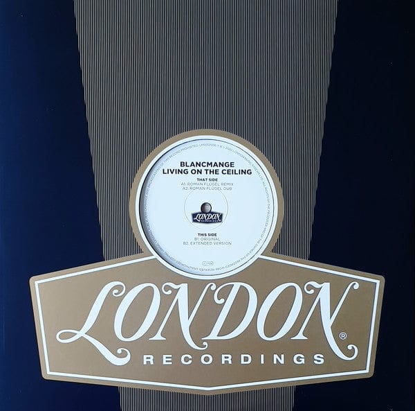 Blancmange - Living On The Ceiling (Roman FlÃ¼gel Remixes) (12", Maxi) London Records
