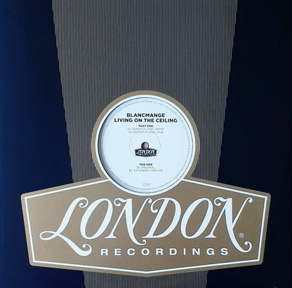 Blancmange - Living On The Ceiling (Roman FlÃ¼gel Remixes) (12", Maxi) London Records