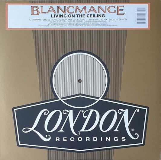 Blancmange - Living On The Ceiling (Roman Flügel Remixes) (12") London Records Vinyl 5060555213367