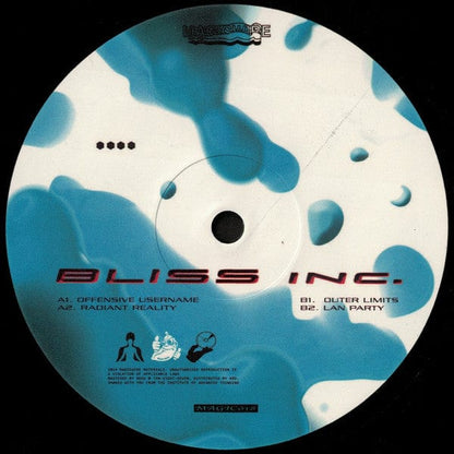 Bliss Inc. (2) - Radiant Reality on Magicwire at Further Records