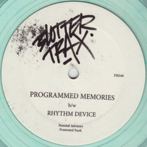 Blotter Trax - Programmed Memories / Rhythm Device (12", Cle) Frustrated Funk