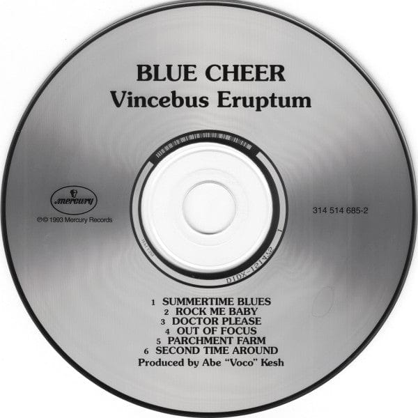 Blue Cheer - Vincebus Eruptum (CD) Mercury CD 731451468520