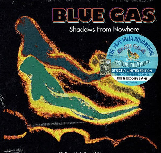 Blue Gas - Shadows From Nowhere (12", Ltd, Num, Aqu) Best Record Italy, S.P.Q.R.