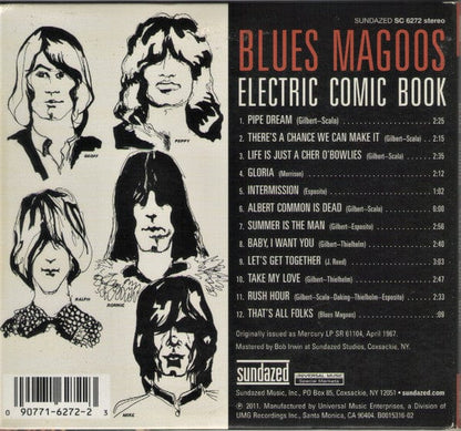 Blues Magoos - Electric Comic Book (CD) Sundazed Music,Universal Music Special Markets CD 090771627223