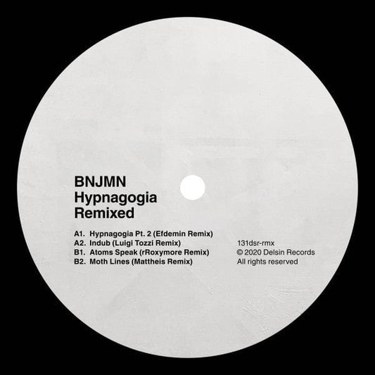 BNJMN - Hypnagogia Remixed (12") Delsin Vinyl