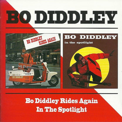 Bo Diddley – Bo Diddley Rides Again / In The Spotlight (CD, BGO Records) Front Cover