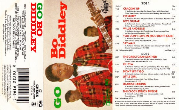 Bo Diddley - Go Bo Diddley on Chess at Further Records