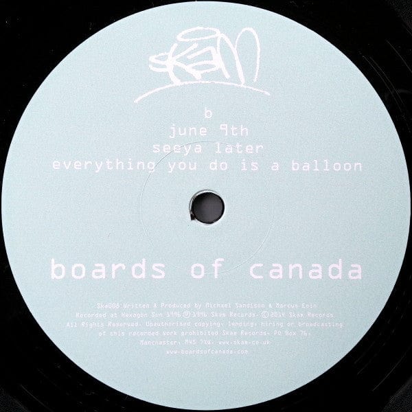 Boards Of Canada - Hi Scores on Skam at Further Records