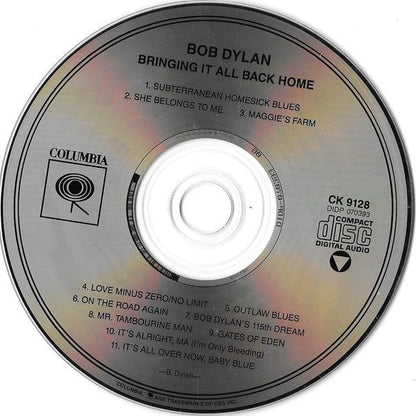 Bob Dylan - Bringing It All Back Home (CD) Columbia CD 07464091282