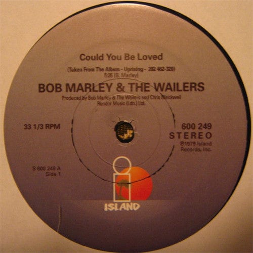 Bob Marley & The Wailers - Could You Be Loved (12") Island Records Vinyl