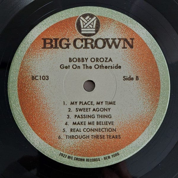 Bobby Oroza -  Get On The Otherside (LP) Big Crown Records Vinyl 349223010312