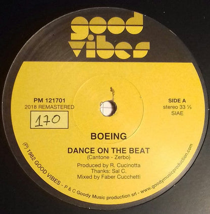 Boeing (2) - Dance On The Beat (12", Num, RE, RM, Bla) on Good Vibes at Further Records
