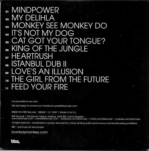 Bombay Monkey - Dark Flow (CD) BBE CD