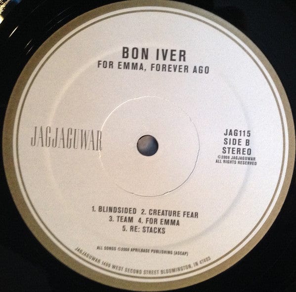 Bon Iver - For Emma, Forever Ago (LP) Jagjaguwar Vinyl 656605211510