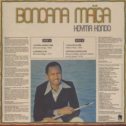 Boncana Maïga - Koyma Hondo (12") Hot Casa Records Vinyl 3760179354263
