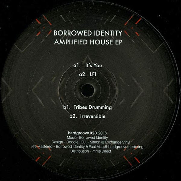 Borrowed Identity - Amplified House EP (12", EP) Hardgroove