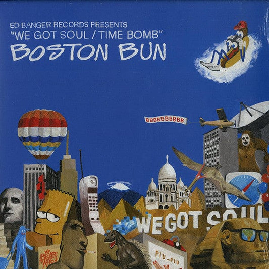 Boston Bun - We Got Soul / Time Bomb (12") Ed Banger Records, Because Music Vinyl 5060281618474