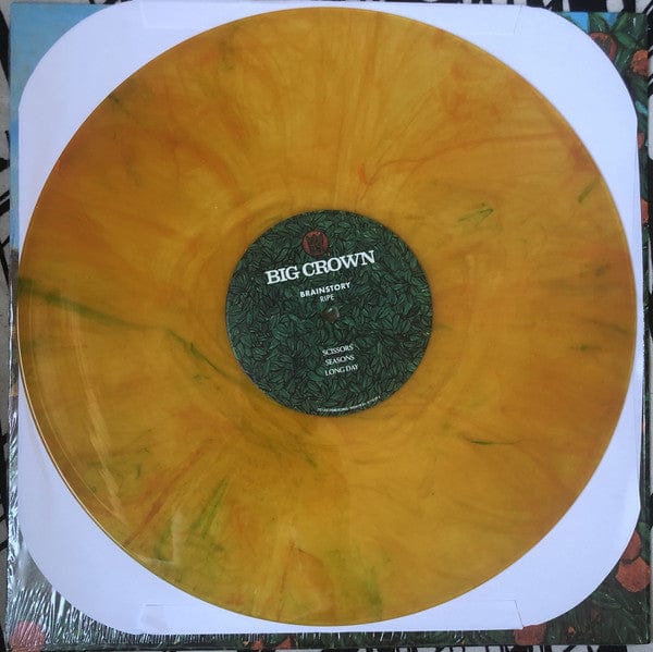 Brainstory – Ripe (12", Clear Orange & Green Splatter, Big Crown Records, 2021) Image 3