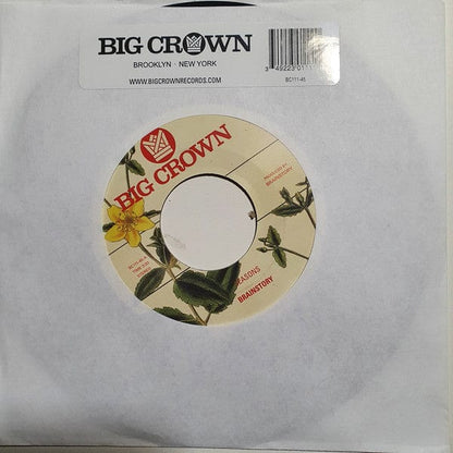 Brainstory – Seasons (7", Big Crown Records, 2021) Front Cover