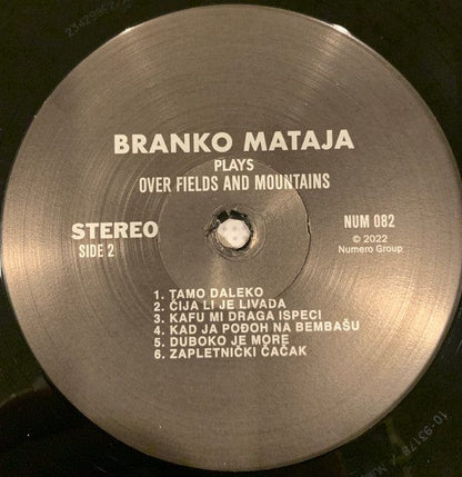 Branko Mataja - Over Fields and Mountains (LP) Numero Group Vinyl 825764108218