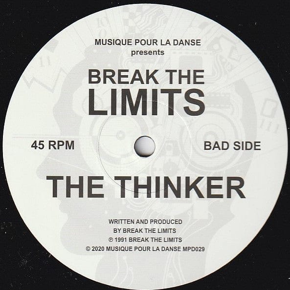 Break The Limits - Paranoize / The Thinker (12") Musique Pour La Danse Vinyl 5414165119685
