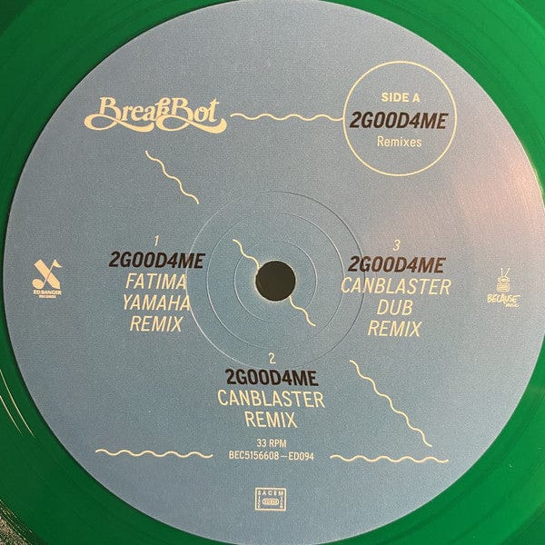 Breakbot - 2good4me / My Toy (Remixes) (12", EP, Gre) Ed Banger Records, Because Music