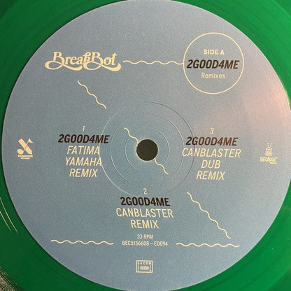 Breakbot - 2good4me / My Toy (Remixes) (12", EP, Gre) Ed Banger Records, Because Music