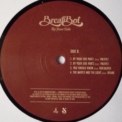 Breakbot - By Your Side (2xLP) Ed Banger Records,Because Music,Ed Banger Records,Because Music Vinyl 5060281612595